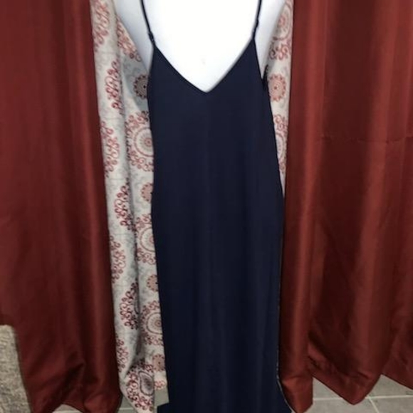 Blue Cocoon Maxi Dress - Picture 5 of 5
